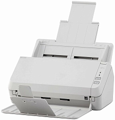 Сканер Ricoh scanner SP-1120N (Офисный сканер, 20 стр/мин, 40 изобр/мин, А4, двустороннее устройство АПД, USB 3.2, Gigabit Ethernet, светодиодная подсветка)(Замена Fujitsu PA03708-B001 SP-1120)