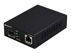 медиаконвертер ORIGO Автономный медиаконвертер, 1000Base-T / 1000Base-X SFP