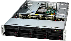 Сервер Supermicro SuperServer 2U 522B-WR 1x6530P/ 4x64GB/ 1xM.2 NVMe 480GB/ SFT-DCMS-SINGLE