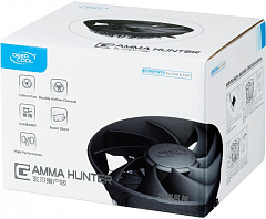 Кулер Deepcool Gamma Hunter Soc-AM5/AM4/1151/1200 черный 3-pin 21dB Al 95W 252gr Ret (DP-MCAL-HT) [DP-MCAL-HT]