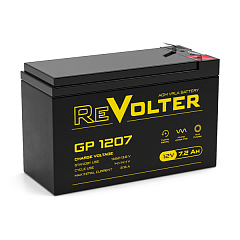 Аккумуляторная батарея Energon Аккумуляторная батарея универсальная Revolter GP 1207 (12V / 7.2Ah) (4614040020015)