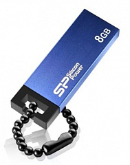Флеш Диск Silicon Power 8Gb Touch 835 SP008GBUF2835V1T USB2.0 серый