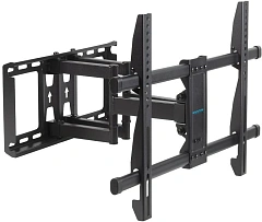 Кронштейн для телевизора Kromax GALACTIC-57 черный 32"-75" макс.60кг настенный поворотно-выдвижной и наклонный
