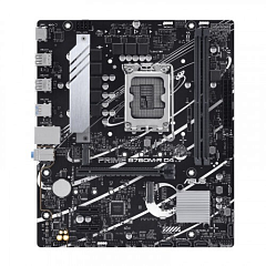 Материнская плата ASUS PRIME B760M-R D4, LGA1700, B760, 2*DDR4, 4*SATA, 2*M.2, 4*USB 3.2, 4*USB 2.0, 1*PCIx16, 2*PCIx1, HDMI, mATX; 90MB1HA0-M0EAY0