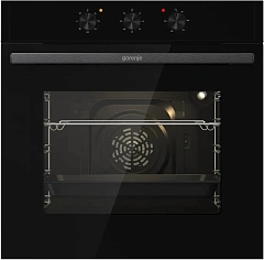 Духовой шкаф Электрический/ Духовой шкаф Электрический Gorenje BO6725E02ABGN черный