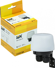 Фотореле ФР 603 макс. нагрузка 2200ВА IP66 белый IEK ITK LFR20-603-2200-K01