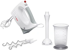 Миксер BOSCH MFQ3540 насадки 3, 450 Вт, чаши нет