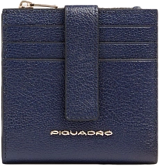 Чехол для кредитных карт Piquadro Patricia PP6843W140R/BLU темно-синий натур.кожа