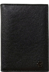 Обложка для документов Piquadro Black Square PP5256B3/N черный натур.кожа