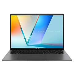 Ноутбук ASUS Vivobook S16 S3607AA-SH108 Intel Core Ultra 7 355 2.3 GHz /DDR5 32GB 1TB M.2 NVMe PCIe 4.0 SSD/Intel Arc Graphics 16" WUXGA (1920 x 1200) OLED 16:10/No OS/Matte Gray/1.70 kg