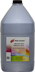 Тонер Static Control TRMPTCOL-1KG-K черный флакон 1000гр. для принтера HP CLJCP1515/Canon MF8330