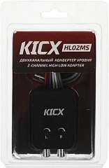 Конвертер Kicx HL02MS черный двухканальный (упак.:1шт)