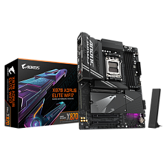 Материнская плата GIGABYTE X870 AORUS ELITE WIFI7 , AM5, X870, 4*DDR5, 4*SATA, 4*M.2, 6*USB 3.2, 4*USB 2.0, 2*Type-C, 3*PCIx16, HDMI, ATX