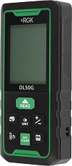 Лазерный дальномер RGK DL50G 2кл.лаз. 535нм цв.луч. зеленый (778176)