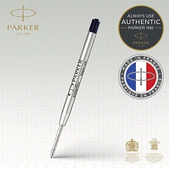 Стержень шариковый Parker QuinkFlow Z08 (1950369) M 1мм черные чернила блистер