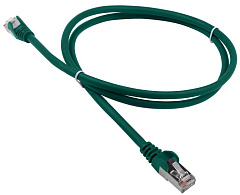  Патч-корд LANMASTER LSZH FTP кат.5e, 2.0 м, зеленый