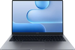 Ноутбук HONOR MagicBook X16 Intel Core Ultra 5 125H/16Gb (soldered D5)/SSD512Gb/UMA/16"/IPS/WUXGA/1920x1200/60Hz/Win11/Grey/1.75kg