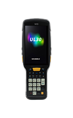 Терминал сбора данных M3 Mobile UL30W Android 14.0 GMS, HD, 802.11 a/b/g/n/ac/ax, SE5800, Rear Camera, BT5.3, NFC(HF), 8G/128G, 28K, 6700mAh Bat Bullet Proof Film, Hand Strap. Req CRDPWR