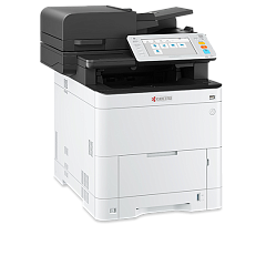 Мфу цветное Kyocera ECOSYS MA3500cix (P/C/S, цвет. лазерный, A4, 35 стр/мин, 1200x1200 dpi, 1,5 Гб, USB 2.0, Network, лоток 250 л., Duplex, DADF, старт.тонер 3500/2500 стр.)