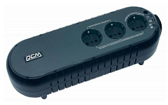 Источник бесперебойного питания Powercom Back-UPS WOW, OffLine, 700VA/350W, Tower, 3 Schuko outlets(1 Surge & 2 batt), USB (37371)
