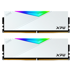 Оперативная память ADATA LANCER RGB DDR5 DIMM 32GB 6400MHz 2*16GB 32-39-39 1.4V WHITE DUAL COLOR BOX