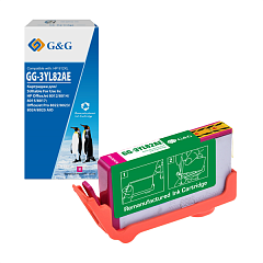Картридж Cartridge GG 912XL для OfficeJet 8013/8023/8025 пурпурный 825 стр. аналог 3YL82AE гарантия 36 мес.