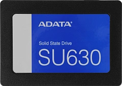 Твердотельный накопитель SSD ADATA SU630SS ASU630SS-1T92Q-R 1.92TB 2.5" Client SATA 6Gb/s, 520/450, IOPS 40/65K, MTBF 1.5M, 3D QLC, 400TBW, RTL (773551)