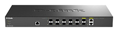Коммутатор D-Link DXS-1210-12SC/B1A, PROJ L2+ Smart Switch with 10 10GBase-X SFP+ ports and 2 10GBase-T/SFP+ combo-ports.16K Mac address, 240Gbps switching capacity, 802.3x Flow Control, 802.3ad Link Aggregatio