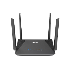 роутер ASUS RT-AX52 // AX1800 // 1201+574 Mbps, 2,4 + 5 gGz, 4 antennas