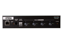Блок распределения питания ATEN 1U 10A 4ports Switch Only PDU