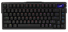 Клавиатура ASUS M702 ROG AZOTH EXTREME, 2.4GHz RF, Bluetooth 5.1, 75%, PBT, RGB Lighting, Black