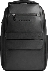 Рюкзак мужской Piquadro Solm CA7022S141/N черный натур.кожа