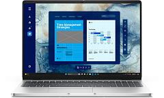 ноутбук DELL 16 Pro Ultra 7 255U 16” 16:10 FHD+ (1920 x 1200),60Hz,IPS,Non-Touch, AGl,300 nit,16GB (1x16GB) 512GB SSD Intel graphics ,Backlit,FPR,2y,Linux,1,9kg,KB Eng/Rus,Platin Silver