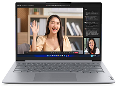 Ноутбук Lenovo ThinkBook 14 G8 IAL 14" WUXGA (1920x1200)IPS 300N, Ultra 5 225U, 1x16GB DDR5-5600, 512GB SSDM.2, Intel Graphics, WiFi6E, BT, KbEng/Ru,FPR, TPM2, FHDCam, 45Wh, 65W USB-C, NoOS, 1Y, 1.36kg