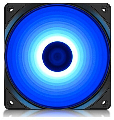 Вентилятор DEEPCOOL RF120B 120x120x25мм (96шт./кор, LED Blue подсветка, 1300об/мин) Retail