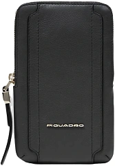 Сумка для телефона Piquadro Circle AC6835W92R/N черная натур.кожа