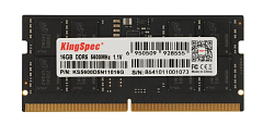 Оперативная память Kingspec DDR5 SO-DIMM 16GB 5600MHz CL40 1x16GB 1.1V 288-pin