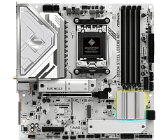Материнская плата ASROCK B850M STEEL LEGEND WIFI, AM5, B850, 4*DDR5, 4*SATA, 3*M.2, 4*USB 2.0, 3*USB 3.2, Type-C, 2*PCIx16, 1*M.2 (Key E), HDMI+DP, mATX