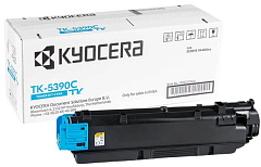 Тонер Kyocera Тонер-картридж TK-5390C для ECOSYS PA4500cx голубой (13000 стр.)