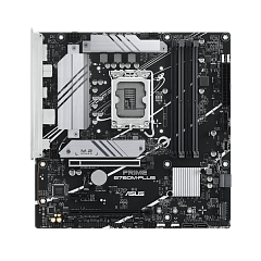 Материнская плата ASUS PRIME B760M-PLUS, LGA1700, B760, 4*DDR5, 4*SATA, 2*M.2, 2*USB 3.2, 4*USB 2.0, 2*PCIx16, 1*PCIx1, DP+HDMI, mATX; 90MB1GY0-M0EAY0