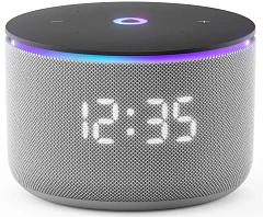 Умная колонка Яндекс Станция Мини 3 Про сАлисой, Zigbee, серый ( YNDX00059GRY)