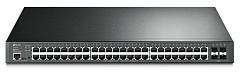 коммутатор TP-Link SG3452P, Omada™ 52-Port Gigabit L2+ Managed Switch with 48-Port PoE+