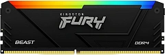 Модуль памяти Kingston 8GB DDR4 3600MHz DIMM FURY Beast Black RGB XMP CL17, 1.35V 288-pin Non-ECC
