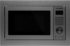 Микроволновая печь/ Микроволновая печь Hyundai HBW 2544 IX 25л. 900Вт серебристый (встраиваемая)