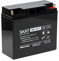  (2536) Бастион SKAT SB 1217 АКБ СК 12В/17 Ач/F1/Срок службы — 6 лет