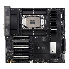 Материнская плата ASUS PRO WS W790E-SAGE SE, Intel® W790, 8*DDR5, 8*SATA, 3*M.2, 2 x SlimSAS, 5*USB 3.2, 2*USB 2.0,Type-C, 11*PCIx16, VGA, CEB; 90MB1C20-M0EAY0