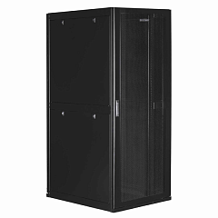 Серверный шкаф SMARTWATT Серверный шкаф Rack S-Series 42U 800x1070мм, двери с перфорацией, боковые панели 4шт и ролики в комплекте, черный (4512020620017)