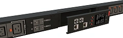 Блок распределения питания Elemy IPDU-6021 верт.размещ. 6xC19 36xC13 с мониторингом 16A IEC 309 2.8м