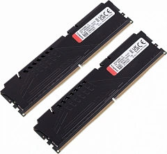 Модуль памяти Kingston 32GB DDR5 5200 DIMM FURY Beast Black Gaming Memory KF552C40BBK2-32 Non-ECC, CL40, 1.25V, KF552C40BBK2-32 1RX8 (Kit of 2), RTL (324358)