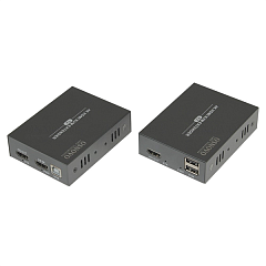 Комплект KVM удлинителя 4K HDMI, USB по кабелю витой пары OSNOVO TA-HiKMP3+RA-HiKMP3 Комплект KVM удлинителя 4K HDMI